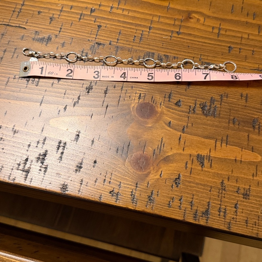 Silpada Silver Chain Charm Bracelet - Picture 4 of 4